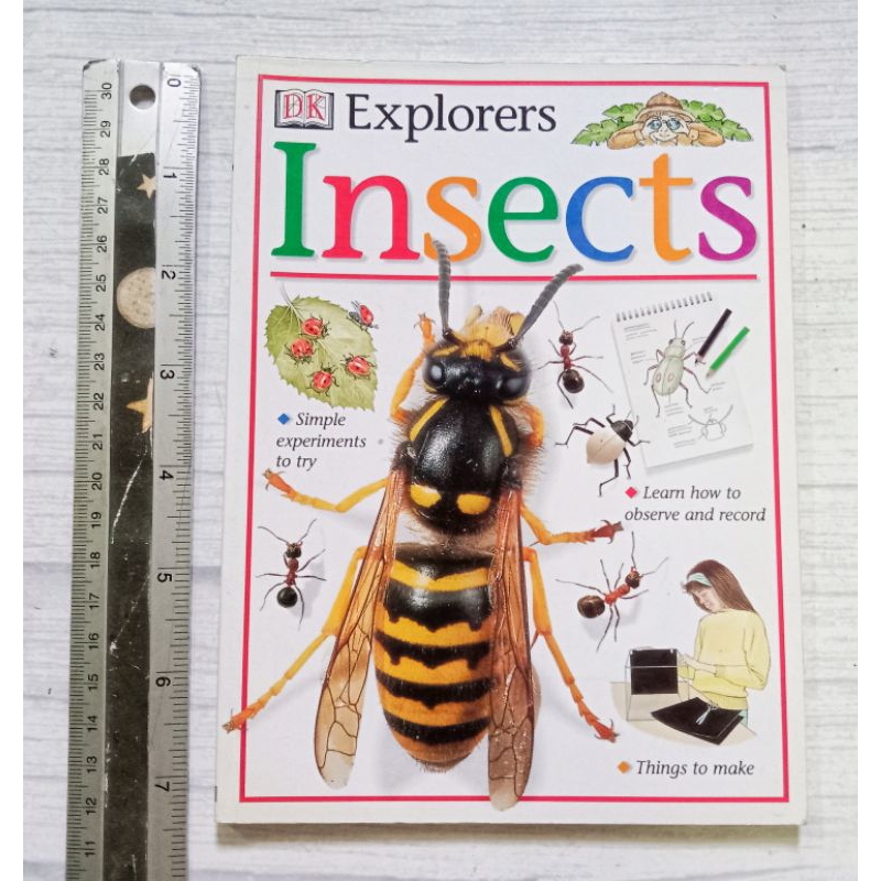 หนังสือภาษาอังกฤษ Explorers Insects ความรู้ทั่วไป แมลง children book ...