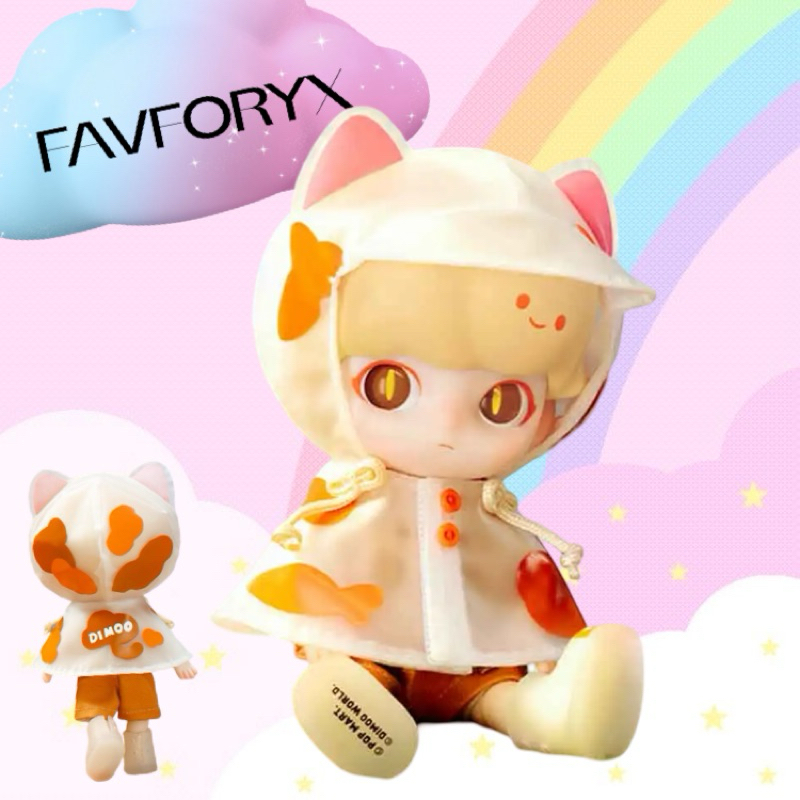 DIMOO Raincoat Cat Action Figure | Shopee Thailand