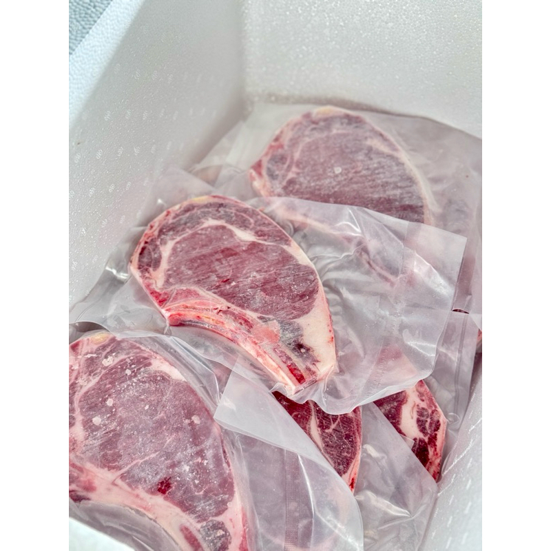 Rib Set สันกลางติดกระดูกตัดสเต๊กชิ้นละ 300 g. | Shopee Thailand