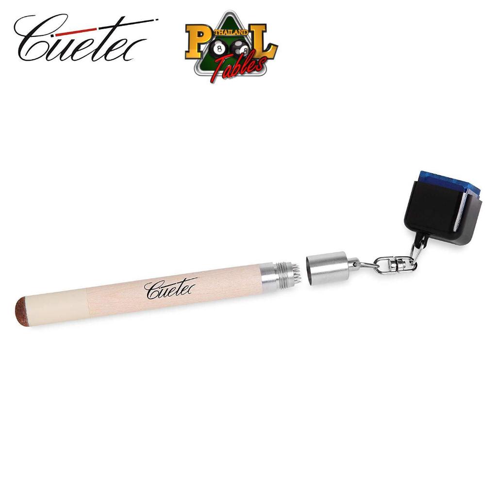 Cuetec อุปกรณ์แต่งหัวคิวและที่เหน็บชอล์ก Cue Tip Pik with Chalk Holder