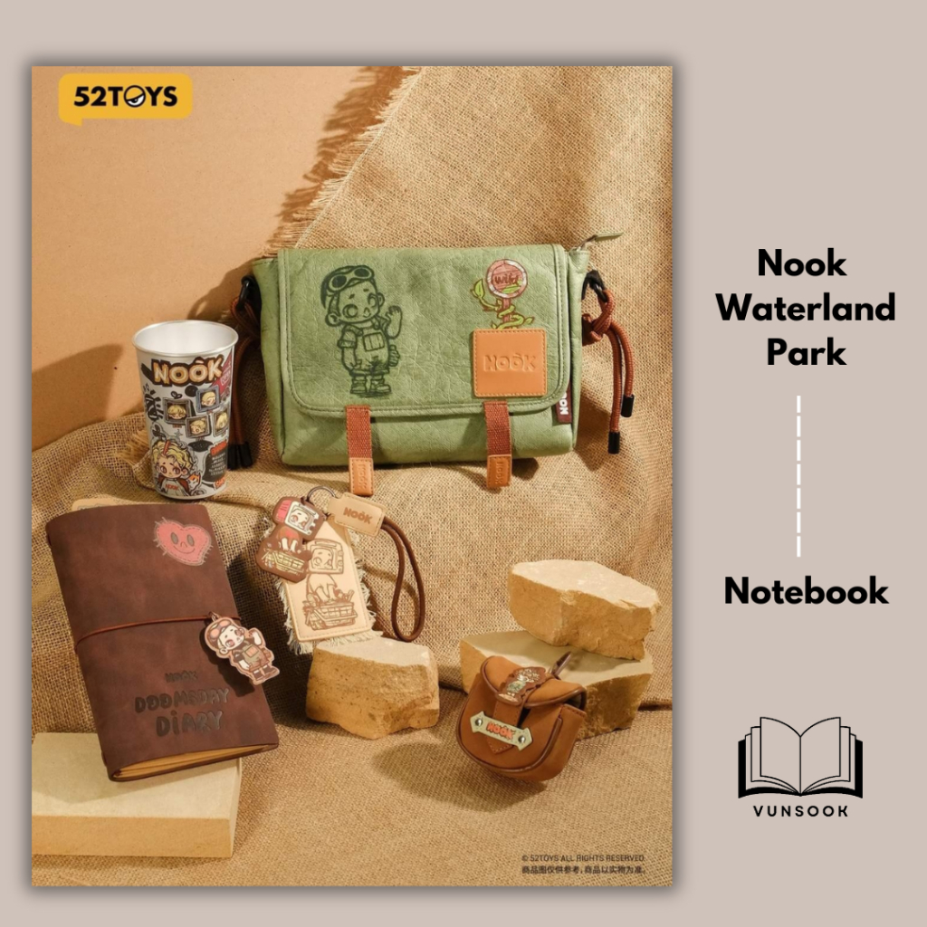 52TOYS NOOK Wasteland Park Series Collection : Notebook (ของแท้ พร้อม ...