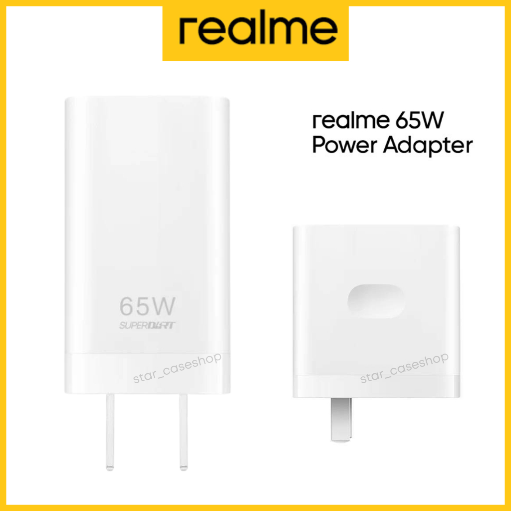หัวชาร์จ Realme SUPERDART 65W ของแท้ ชาร์จไว ชาร์จด่วน สำหรับ 7Pro ...
