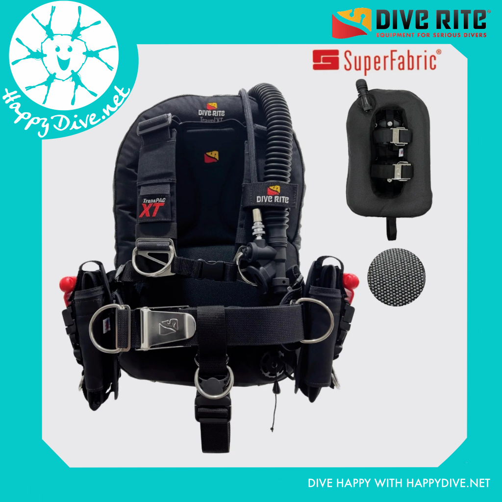 DiveRite BCD Transpac and Travel Wing Package BCD บีซีดีดำน้ำแบบวิง ได ...
