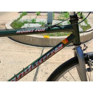 เสือภูเขาวินเทจ Fuji ยุค 1990 ชุดขับ Shimano Alivo 21 speeds วงล้อ ...