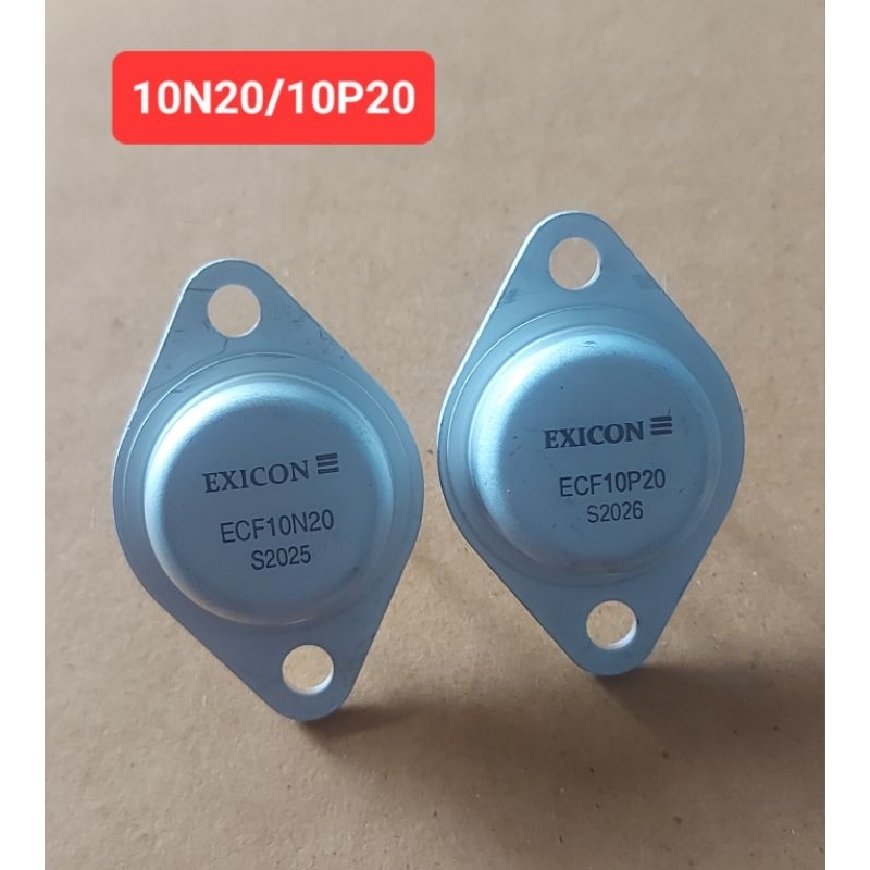 10N20/10P20 Mosfet N-P CH (8Amp/200Volt)(ราคาคู่ละ) | Shopee Thailand