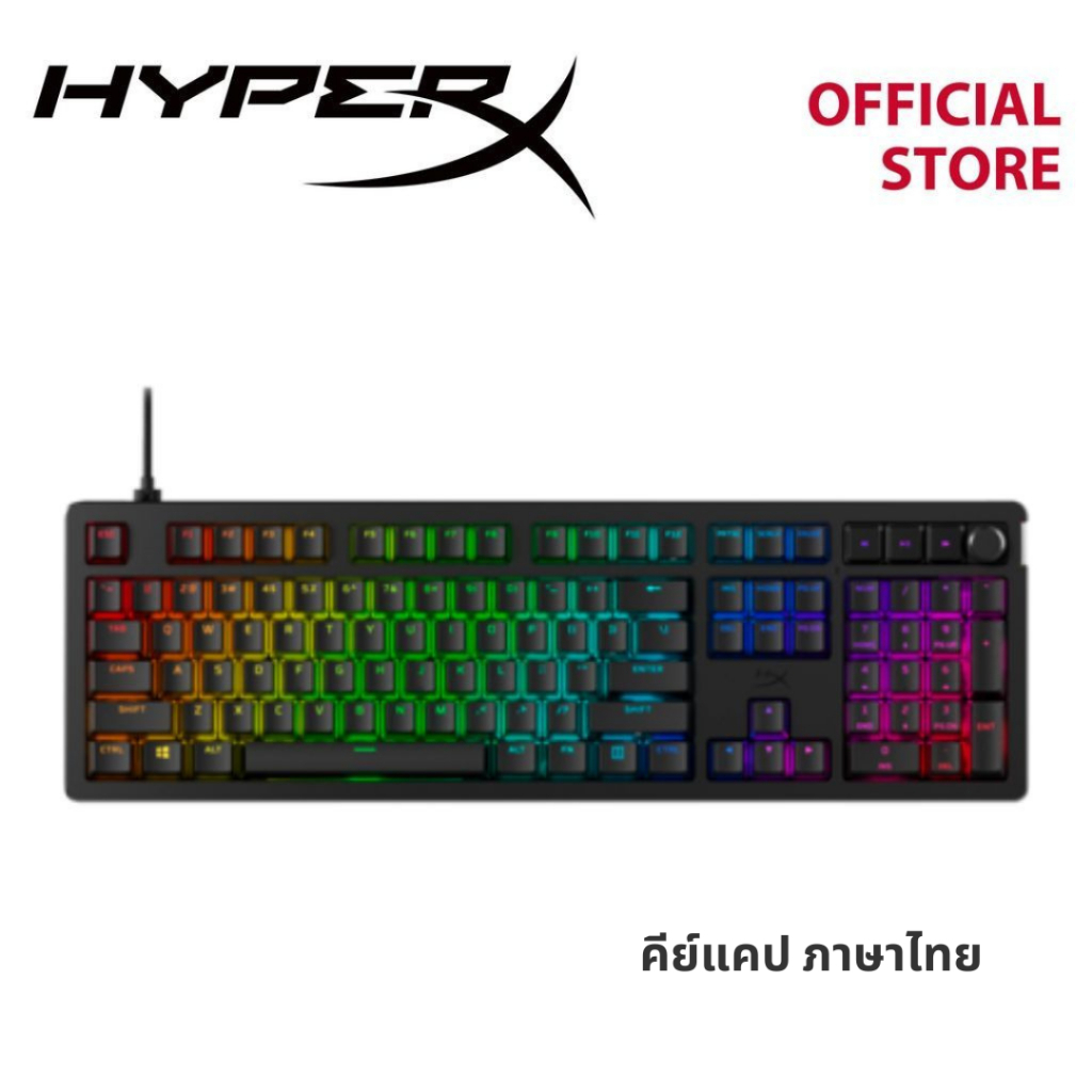 [TH Layout] HyperX Alloy Rise Gaming Keyboard คีย์บอร์ดเกมมิ่ง (7G7A3AA ...