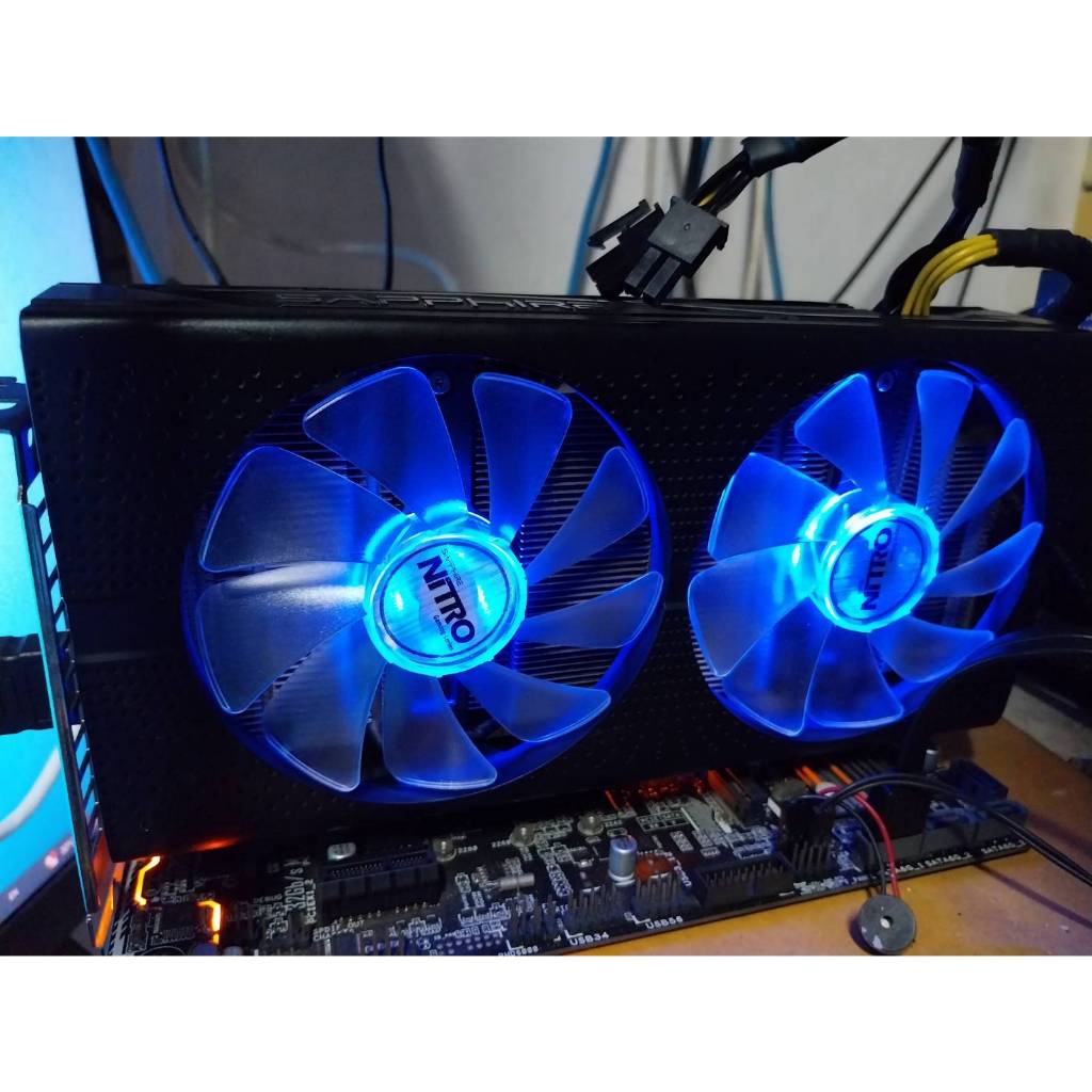 การ์ดจอSAPPHIRE AMD Radeon RX590 8GB 2304SP GDDR5 Graphics Video Card ...