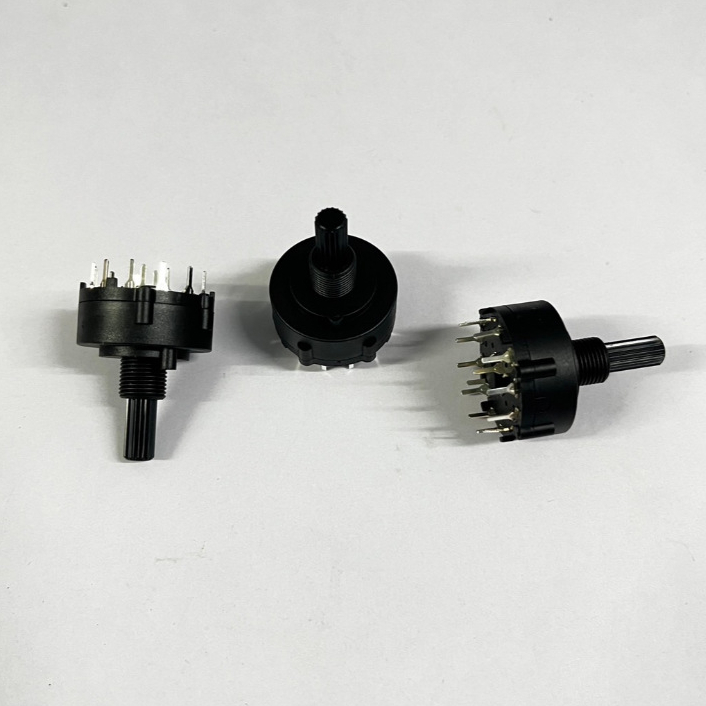 RS26 Rotary Multi-way Switch Selector 2P6T 3P4T 4P3T สวิตซ์หมุนเลือก ...