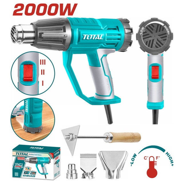 TOTAL เป่าลมร้อน 2000w รุ่น TB20078,รุ่น TB20045/เป่าลมร้อน 2000w พร้อม ...