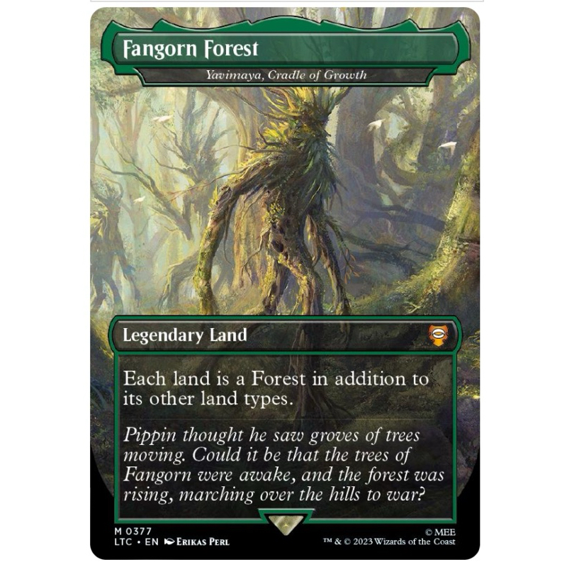 Fangorn Forest - Yavimaya, Cradle of Growth [The Lord of the Rings: Tales of Middle-Earth Commander]