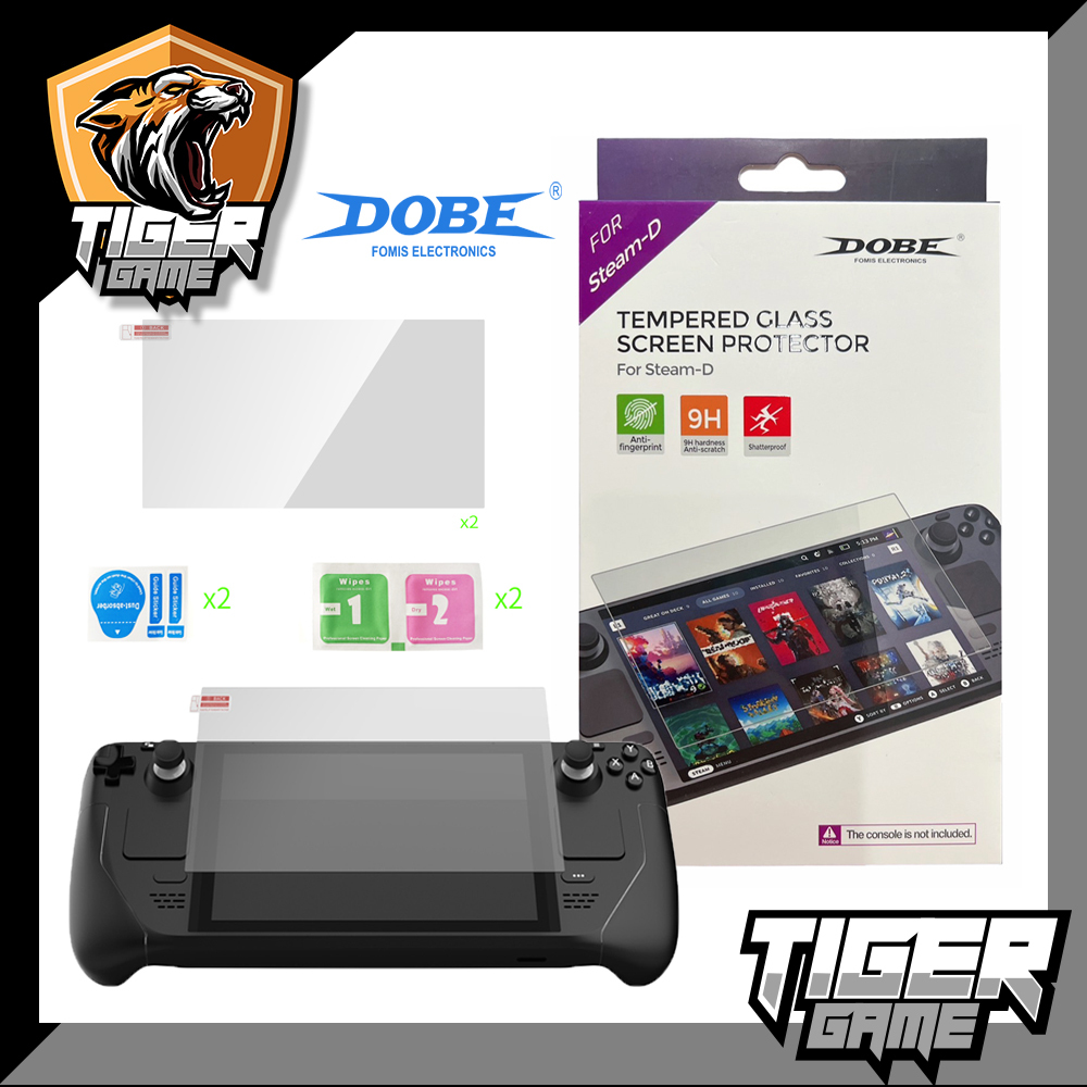 Dobe กันรอยกระจก Steam Deck (Steam Deck Tempered Glass Screen Protector ...