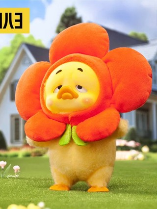พร้อมส่ง upsetduck V1/V2/V3 ตุ๊กตาขนนิ่มฟิกเกอร์ของแท้กล่องสุ่มของเล่น