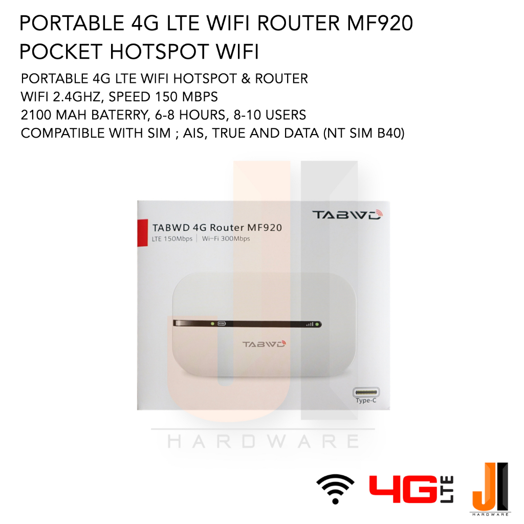 Clé WiFi Portable 4G LTE - Hotspot Mobile Jusqu'à 10 Utilisateurs | Signal Stable, Plug & Play, Alimentation USB