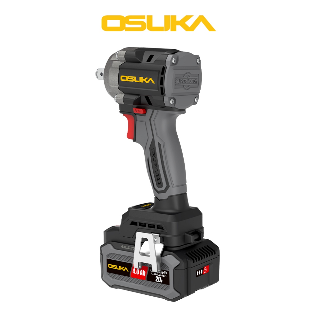 OSUKA รุ่น OSID830-M1 แรงบิด 650 N.m บล็อกไฟฟ้าไร้สาย บล็อกแบต บล็อกคอสั้นที่สุดในโลก