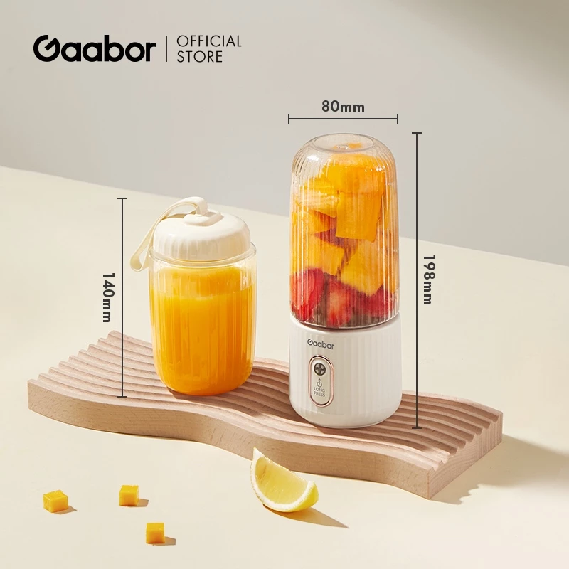 Gaabor เครื่องคั้นน้ำผลไม้ไร้สายแบบพกพา รุ่น FP03T-WH01A