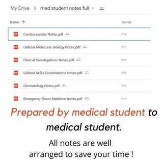 MedStudentNotes Full Version MedStudent Notes Medical Notes MBBS ...