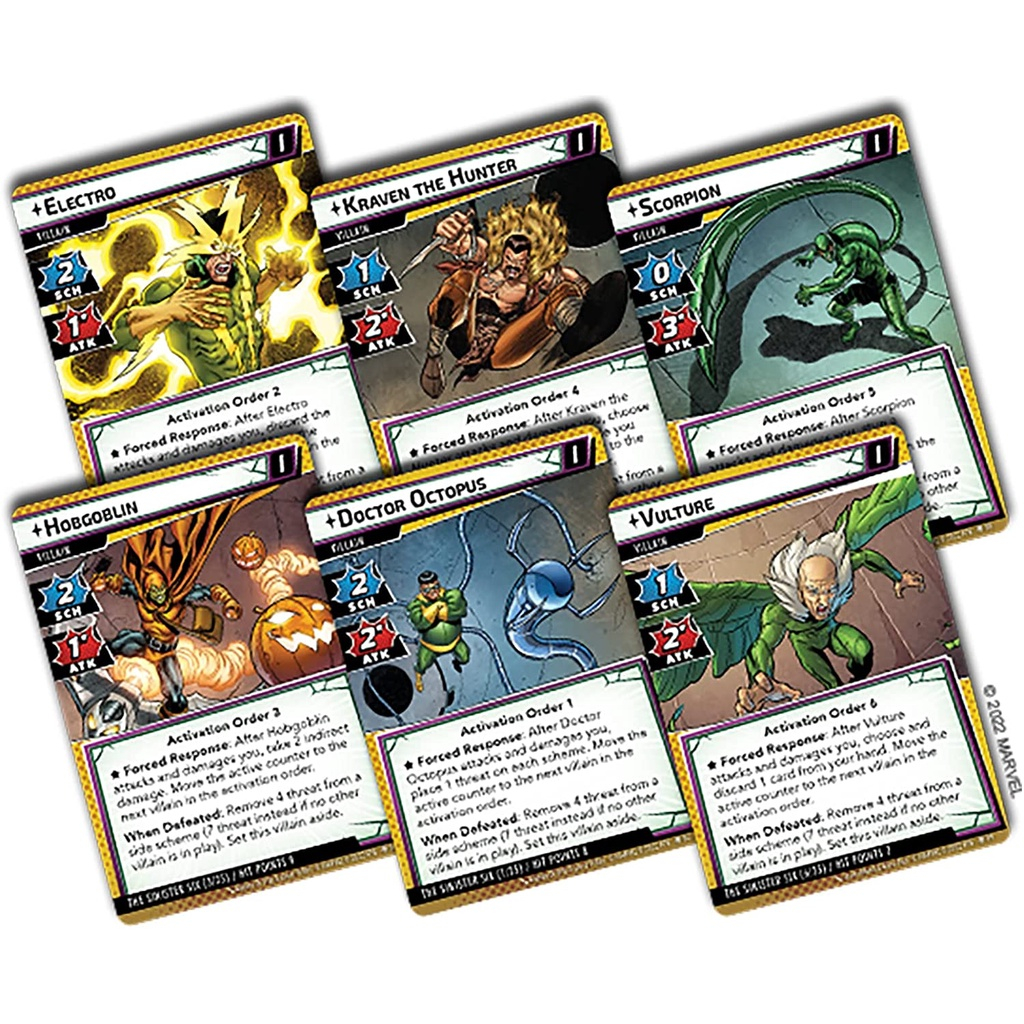 [พรีออเดอร์ ของแท้] Marvel Champions: Sinister Motives Expansion Board ...