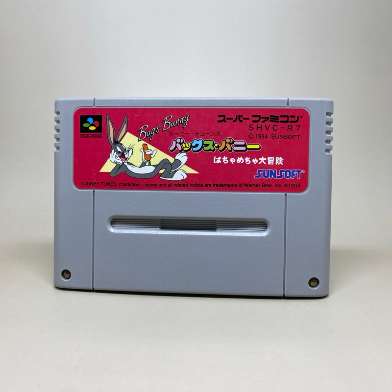 [Rare] BUGS BUNNY Loony Tunes | ตลับเกมส์แท้ Nintendo Super Famicom ...