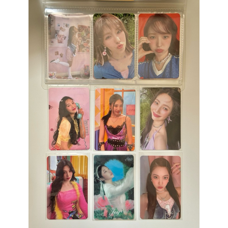 Red Velvet Chill Kill Concept Photocards – Irene, Wendy, Seulgi, Joy, Yeri – Official K-Pop Collectibles