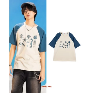 ROLLOR - เสื้อยืด Oversize รุ่น ROLL THE SEA