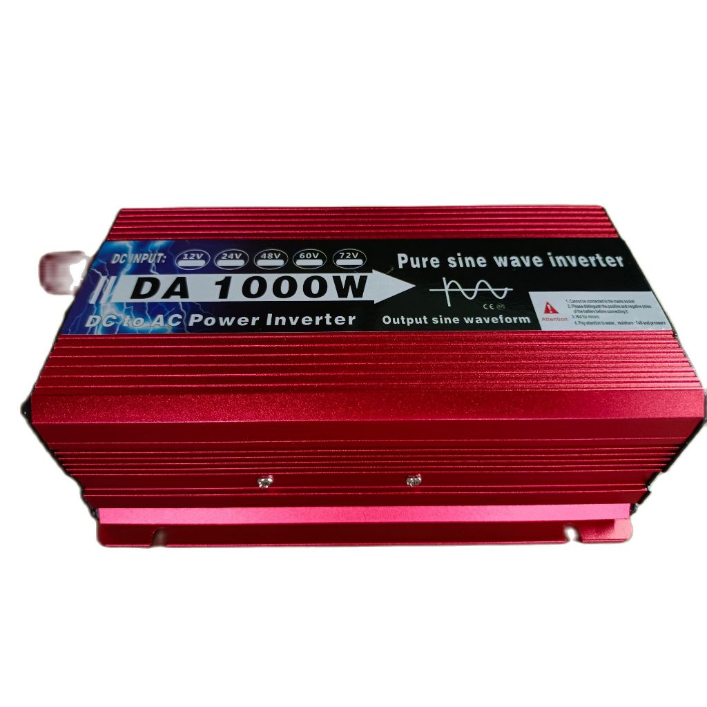 DA inverter 1000w รุ่น12vTO 220V อินเวอร์เตอร์เพรียวซายเวฟแท้ ตัวแปลงไฟ ...