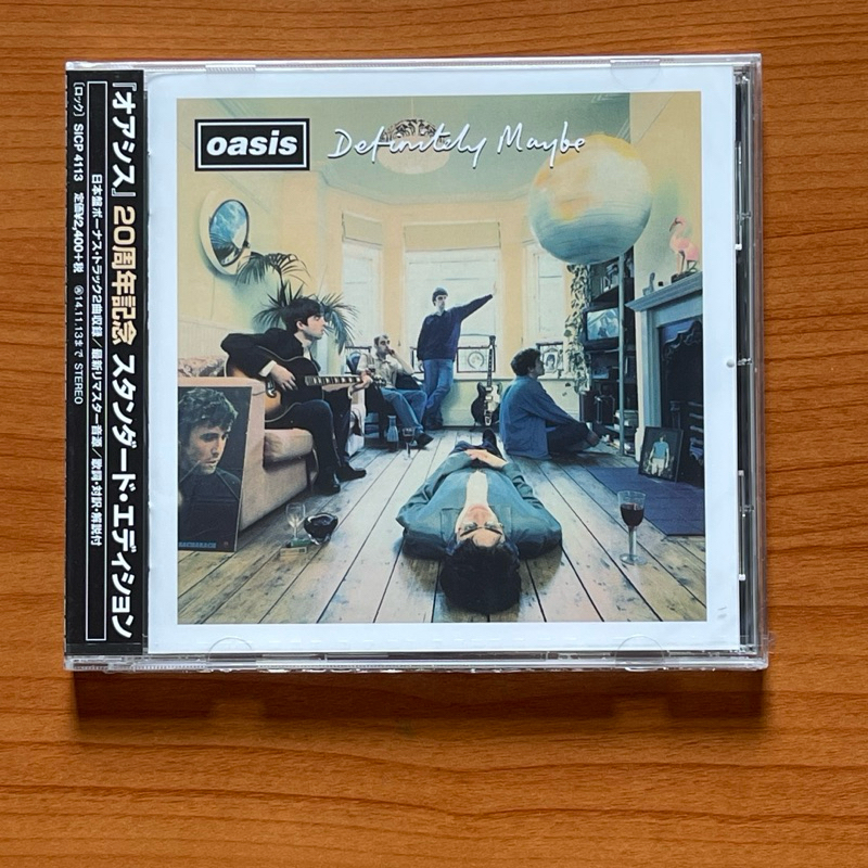 CD ซีดีเพลง Oasis : Definitely Maybe ,CD, Album, Reissue CD ซีดีเพลง Oasis : Definitely Maybe ,CD, Album, Reissue