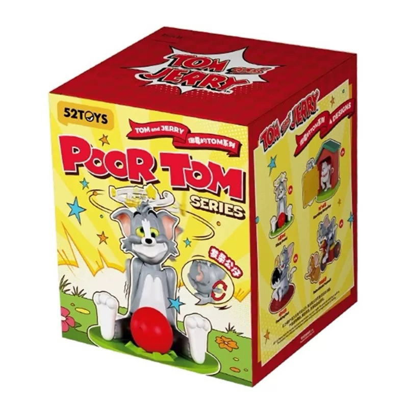 52TOYS Tom and Jerry Poor Tom Series 🖤🤍 ของแท้ 💯 | Shopee Thailand