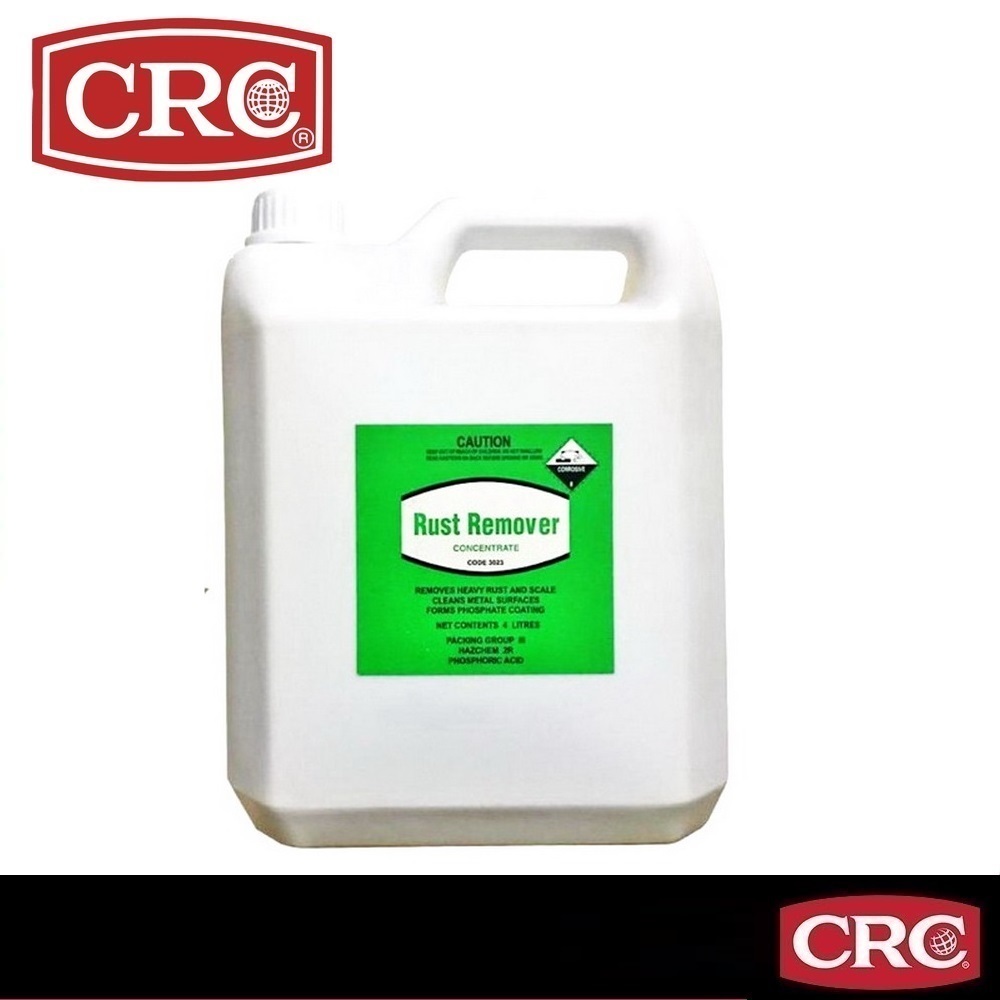 CRC Rust Remover 1 gallon น้ำยาชำระล้างคราบสนิมแบบเข้มข้น 3023 | Shopee ...
