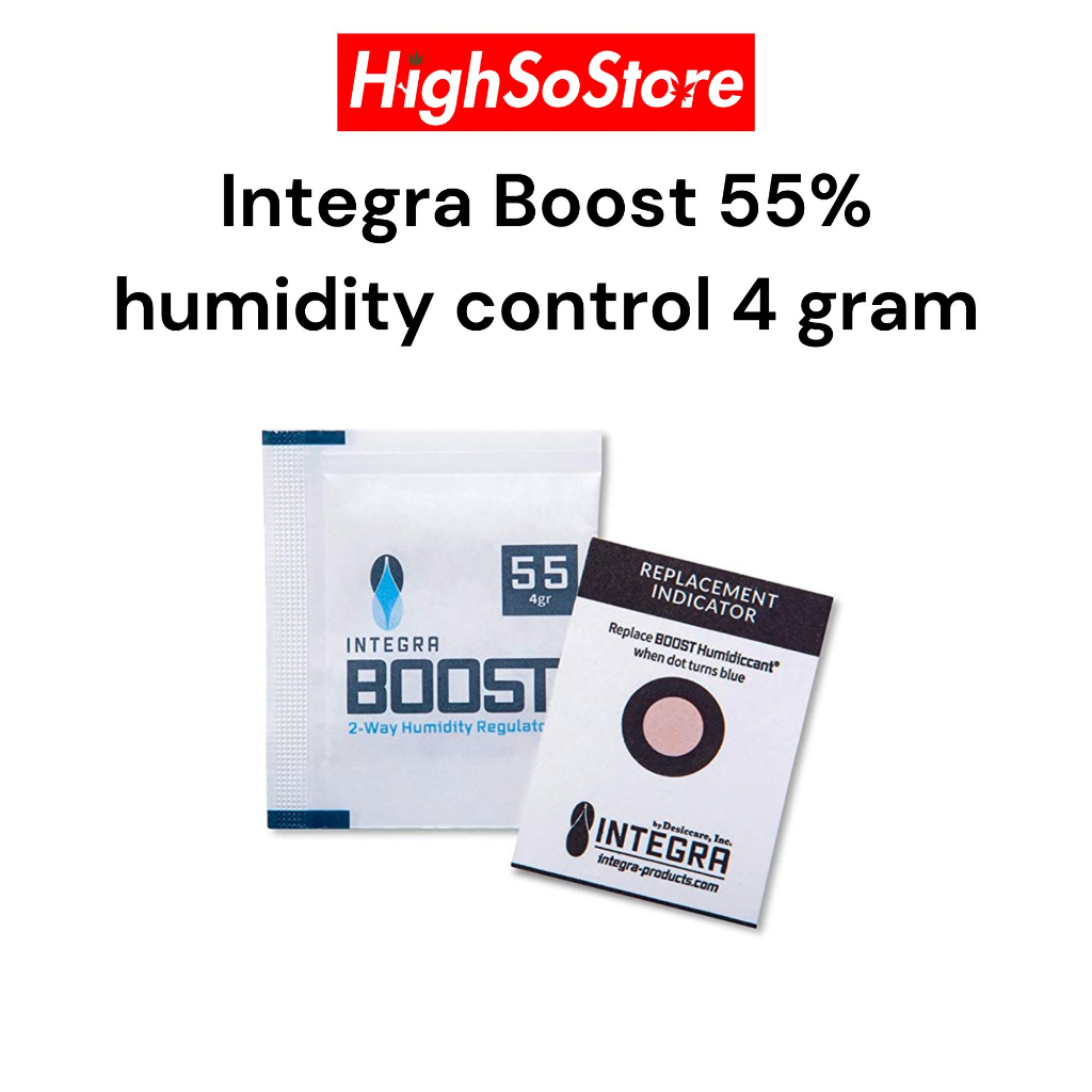 ภาพหน้าปกสินค้าพร้อมส่ง ส่งไว ซองกันชื้น ซองควบคุมความชื้น Integra Boost 55% humidity control 4 gram pack