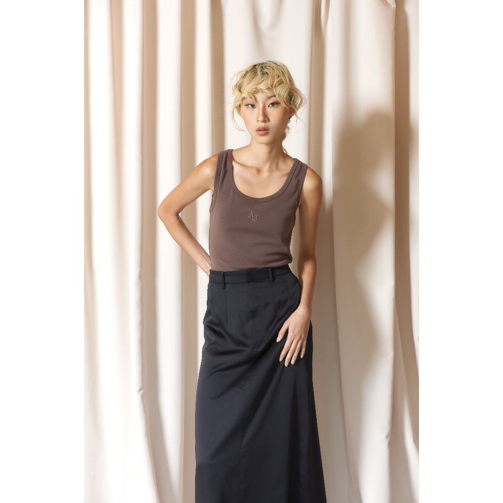 aunchadabrand-new-moon-satin-skirt-กระโปรงยาวผ้าซาตินมีตะขอหน้าใส่ไปงานแต่งหรือไปดินเนอร์ก็ได้ค่ะ