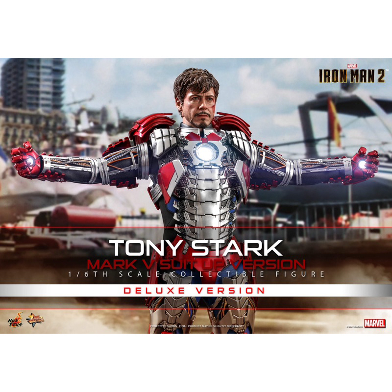 hot-toys-mms-600-iron-man-2-tony-stark-mark-v-suit-up-version-deluxe-version-ใหม่