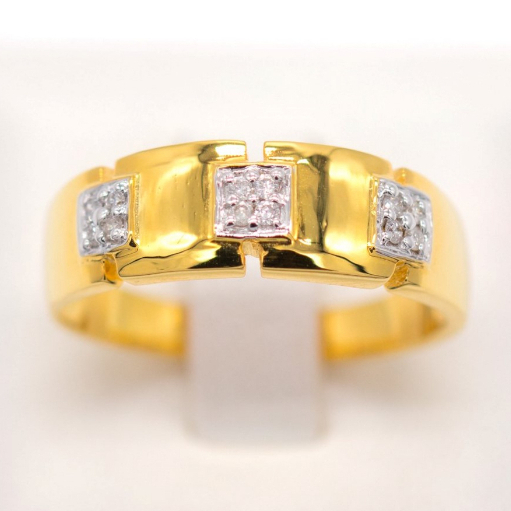 แหวนเพชรแท้-ใส่ได้ทั้งชายหญิง-แหวนเพชร-แหวนทองเพชรแท้-ทองแท้-37-5-9k-me605