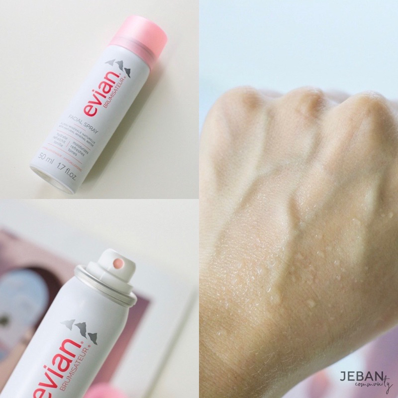 เสปย์น้ำแร่-เอเวียง-evian-brumisateur-facial-spray