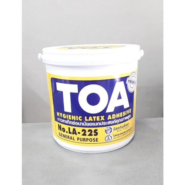 กาวลาเท็กซ์ TOA(ทีโอเอ) LA-22S ขนาด 1.8 กิโลกรัม | Shopee Thailand