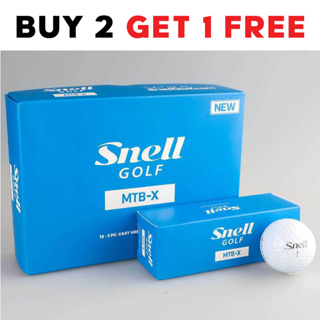 ลูกกอล์ฟ Snell MTB-X Golf Ball (3 กล่อง)