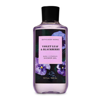 Bath and Body Works Violet Leaf &amp; Blackberry Shower Gel 295ml. ของแท้
