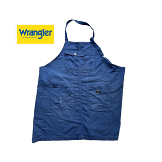 Wrangler ผ้ากันเปื้อนยีนส์ วินเทจ USA