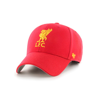 47 Brand หมวกแก๊ป รุ่น OFFCIAL LOGO LIVERPOOL FC 47 MVP WOOL CLEAN UP RED