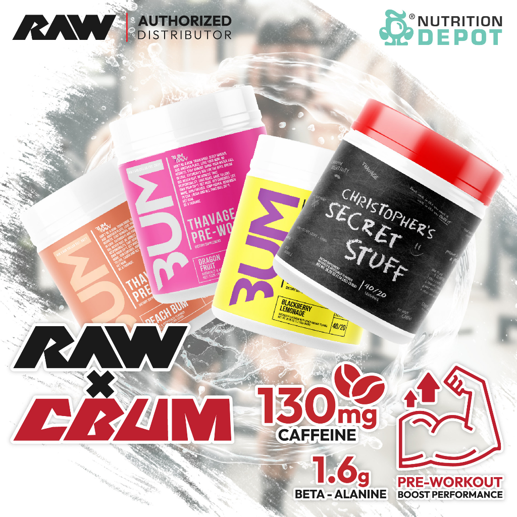 Raw Nutrition CBUM Thavage (PreWorkout) Shopee Thailand
