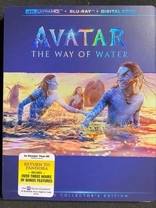 Avatar: The Way of Water (4K Ultra HD + Blu-ray + Digital HD) ไม่มีเสียงไทยและบรรยายไทย