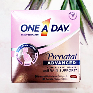 [One A Day®] Prenatal Advanced Complete Multivitamin with Brain Support ...