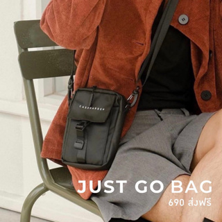 (ใส่โค้ด NBAUW2 ลด110.-) [Justgo] Just Go Bag กระเป๋าผ้าไนล่อน