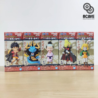 🇯🇵 ยกชุดมือ 1 JP พร้อมส่ง 🇯🇵 WCF วันพีซ ONE PIECE Wanokuni Onigashima Vol.5 Set Banpresto