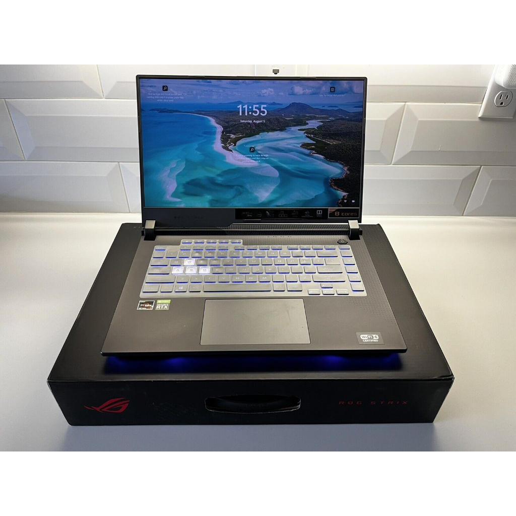 ASUS ROG Strix G15 Ryzen 7 4800H RTX 3050Ti 512GB 16GB RAM 15.6 Gaming ...