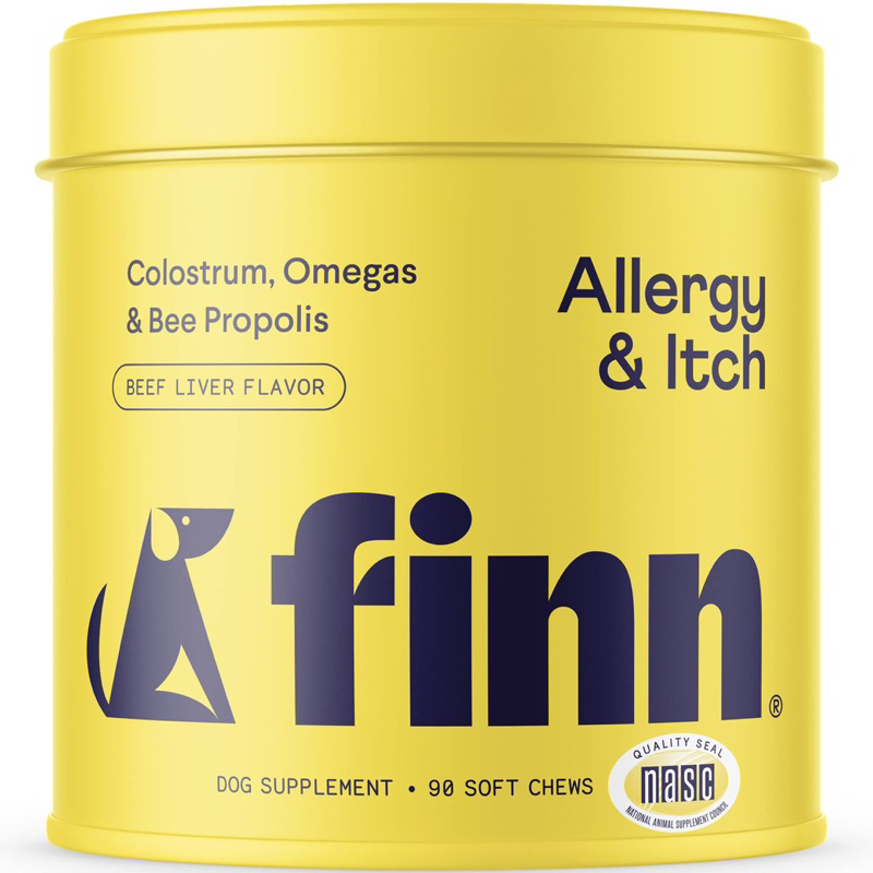 อาหารเสริมสำหรับสุนัข-finn-สูตร-allergy-amp-itch-ขนาด-90-เม็ด