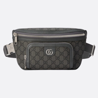 กุชชี่👜Gucci Ophidia series belt bag ผู้ชายและผู้หญิง/สไตล์เดียวกัน/กระเป๋าคาดหน้าอก