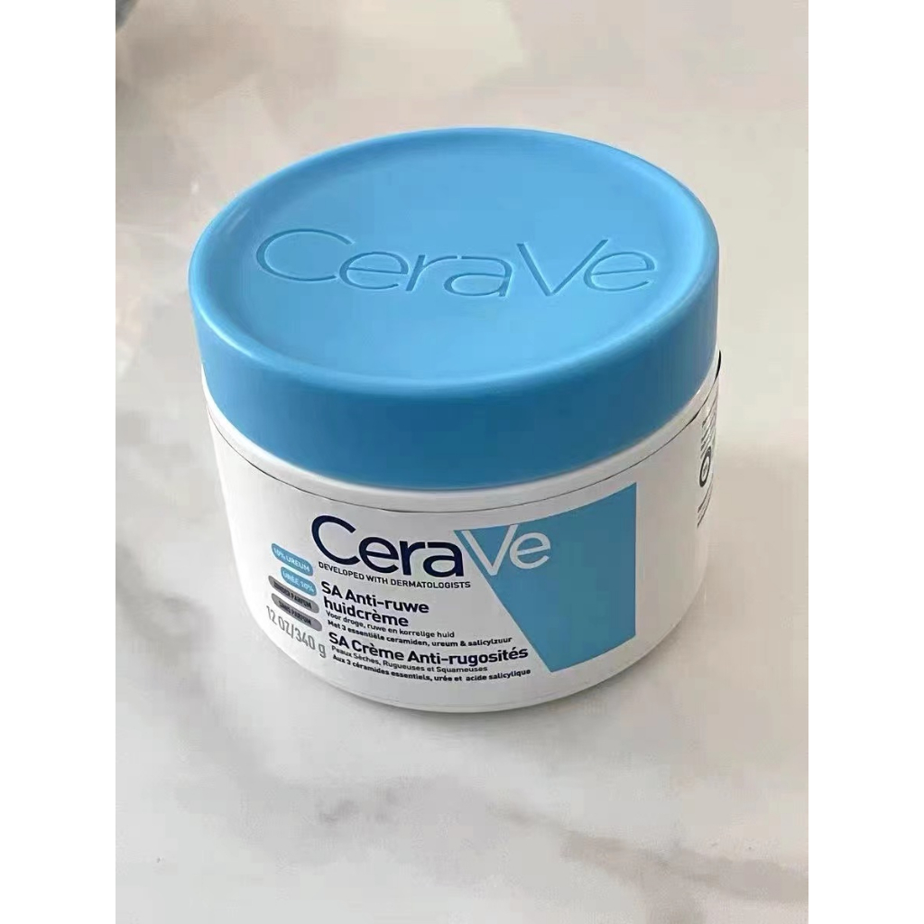 cerave-sa-smoothing-เซราวี-ครีมบำรุง-ผิวหยาบกร้าน-ผิวขนคุด-ครีมทาขนคุด-ครีมกำจัดขนคุด-ขนคุด-340g