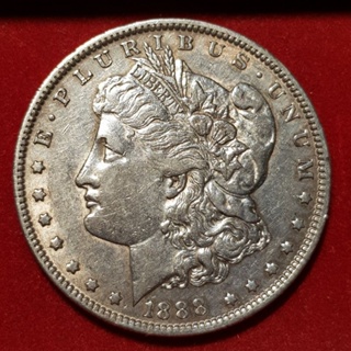 1888 O US Silver Morgan Dollar / New Orleans mint / Low Mintage