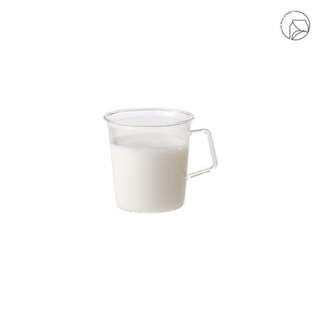 KINTO CAST Milk Mug 310ml แก้วน้ำแบบใสมีหูจับ