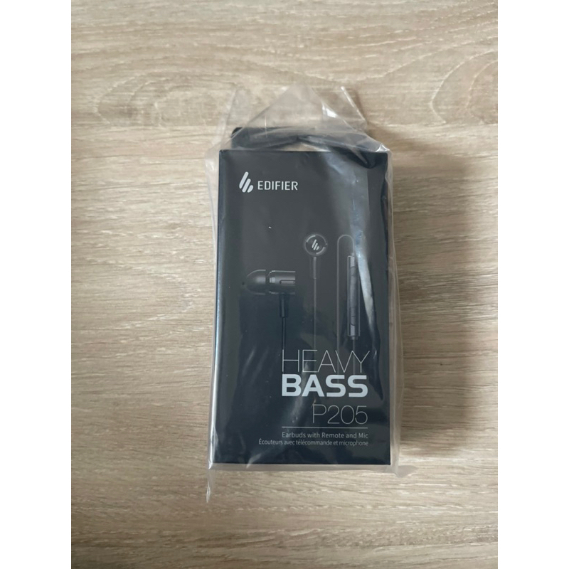 Edifier heavy bass P205, หูฟัง earbud edifier, หูฟังสาย มือ 1, สินค้า ...